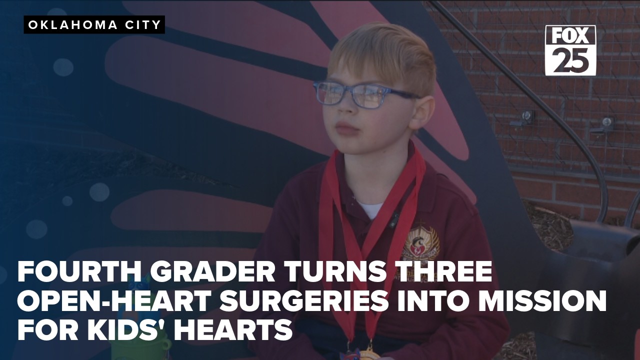Fourth-grader Dylan turns three open-heart surgeries into a mission for kids’ hearts
