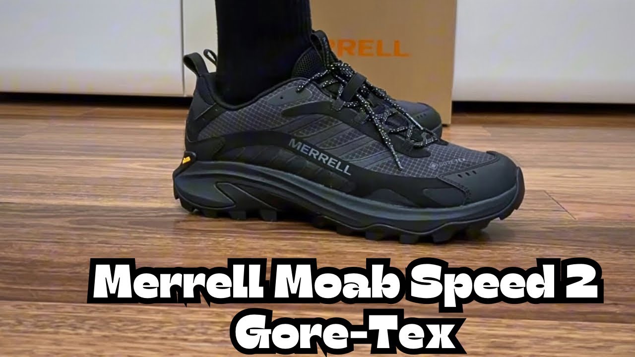 Merrell Moab Speed 2 Gore-Tex: Ідеальні кросівки для подорожей в будь-яку погоду!