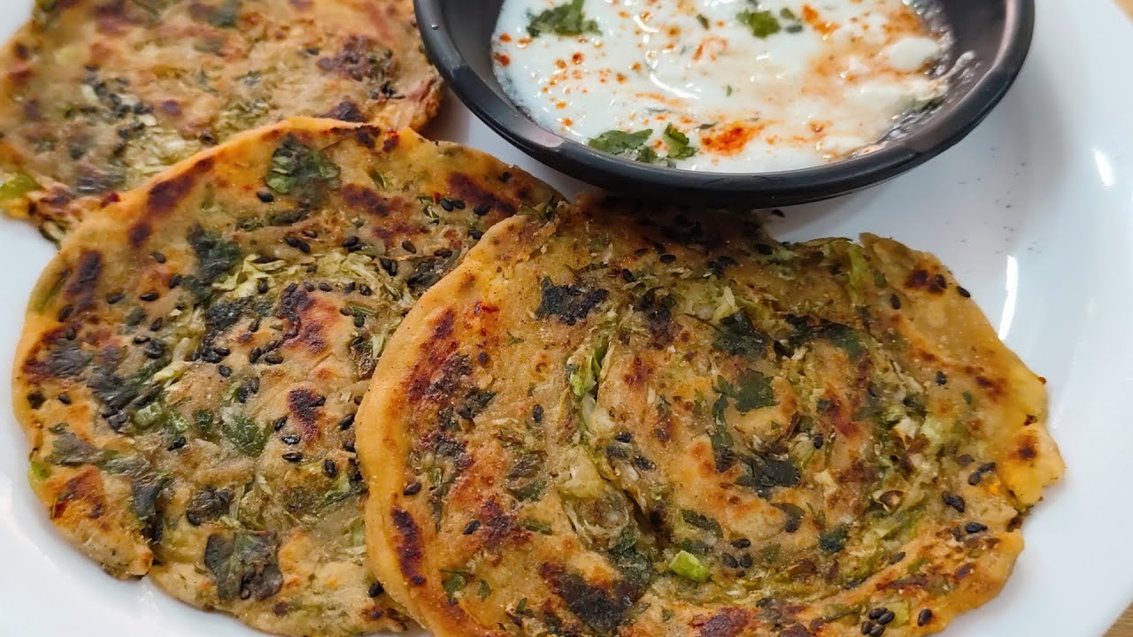 ऐसा पराठा जिससे पेट भरे पर मन बोले और खाले Tasty Dinner Recipe - Lachha Paratha Recipe