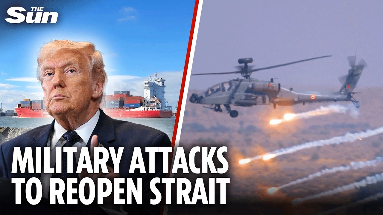 Trump launches brutal offensive on Iran's Navy to open Strait of Hormuz