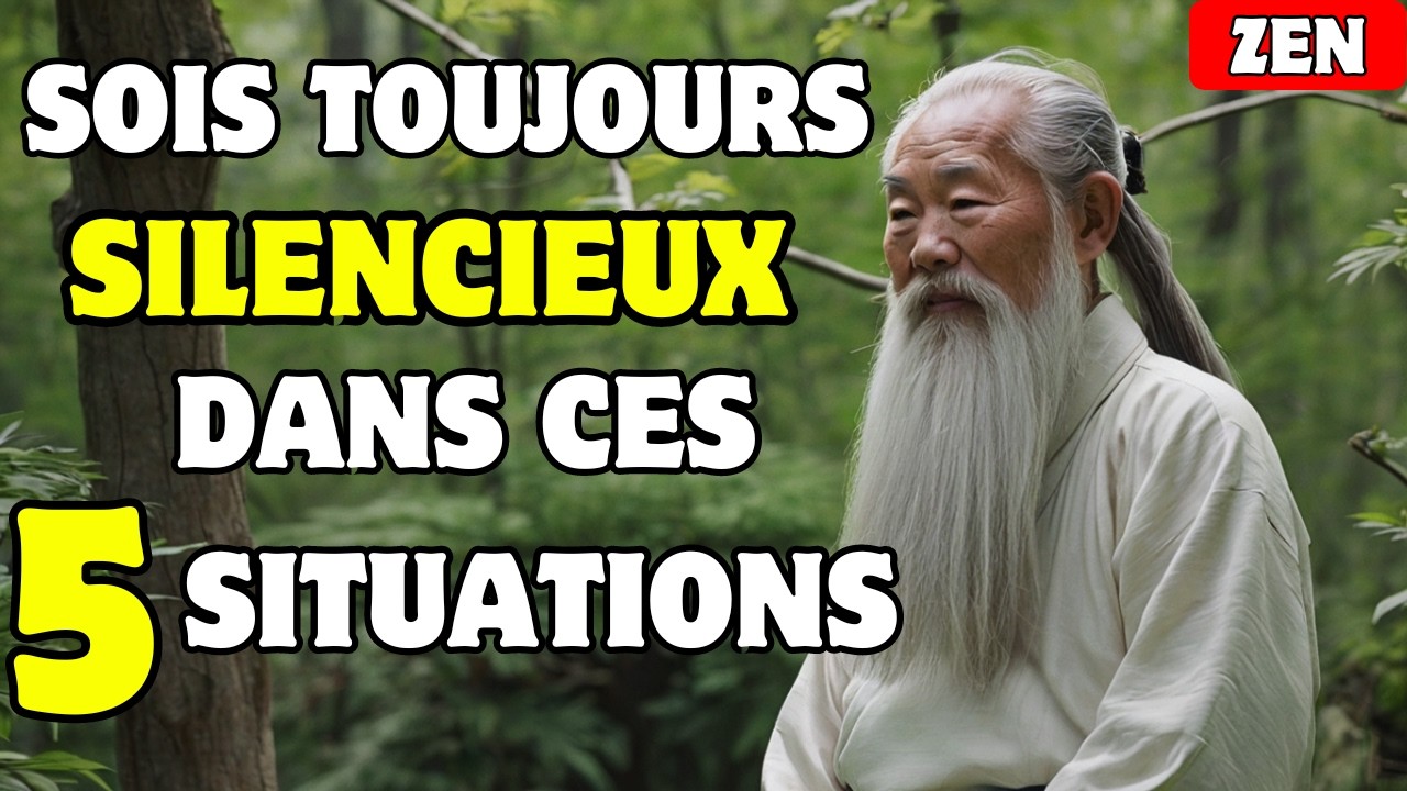 Voici 05 Situations Dans Lesquelles Il Faut Toujours Garder Le Silence - Une leçon Bouddhiste