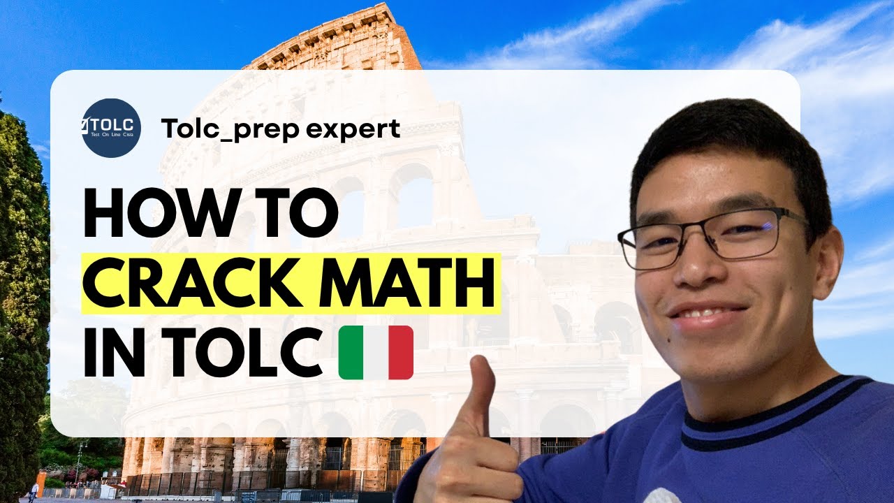 TOLC Math in 2025 🇮🇹 | TOLC-I & TOLC-E Preparation Guide
