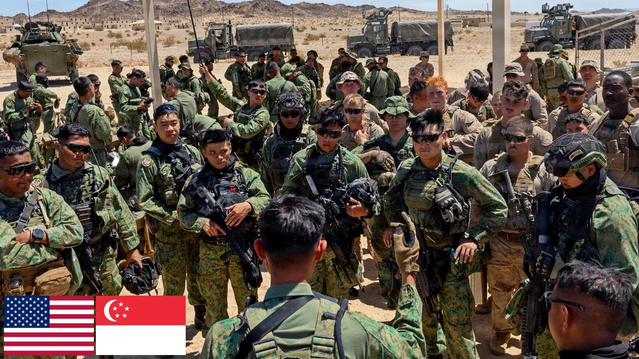 U.S. Marine Corps: Singapore Armed Forces in California