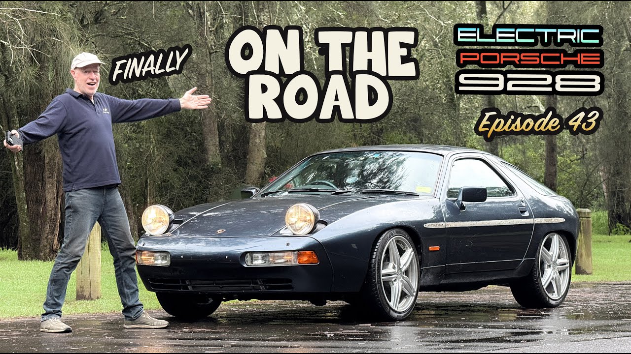 Episode 43 – Porsche EV Conversion | First road test. Hooray!