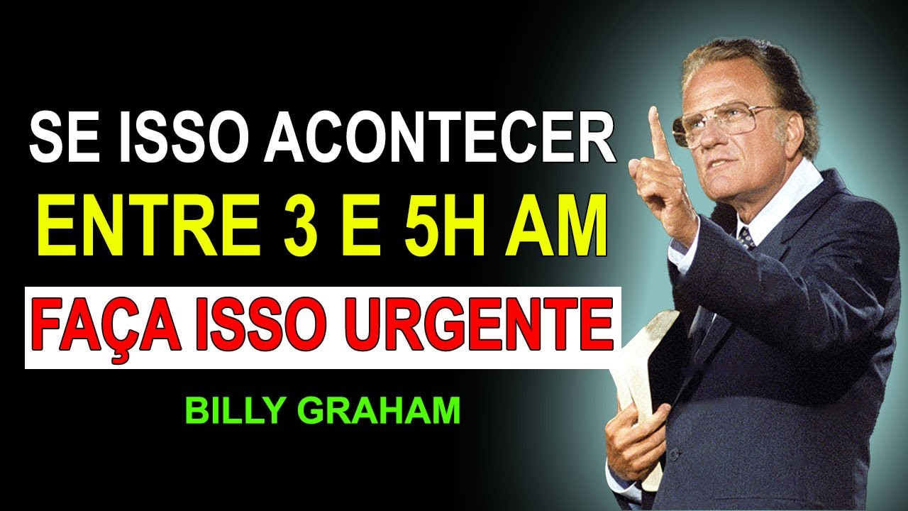 Por Que Você Acorda às 3h? O Alerta Espiritual | Billy Graham