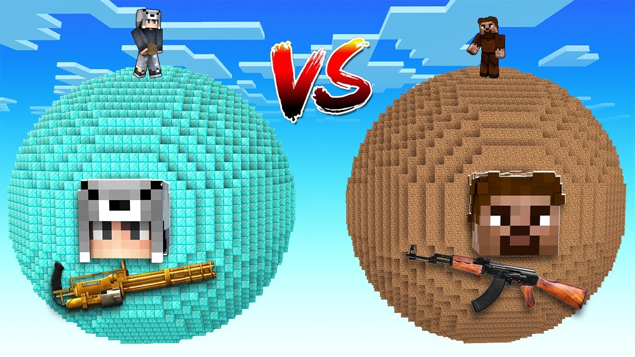 ZENGİN GEZEGEN VS FAKİR GEZEGEN 😱 - Minecraft