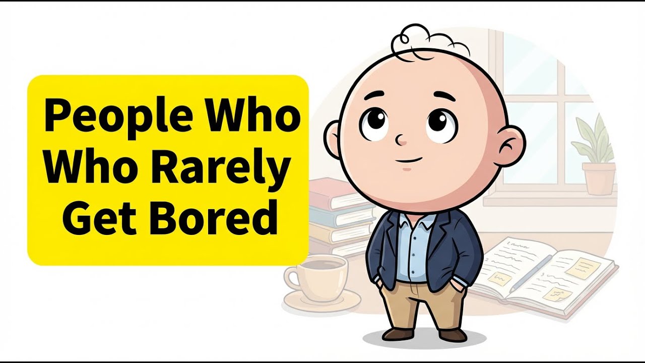People Who Rarely Get Bored