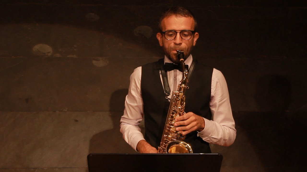 Astor Piazzolla Tango Etude No. 3 for saxophone, David Hernando Vitores