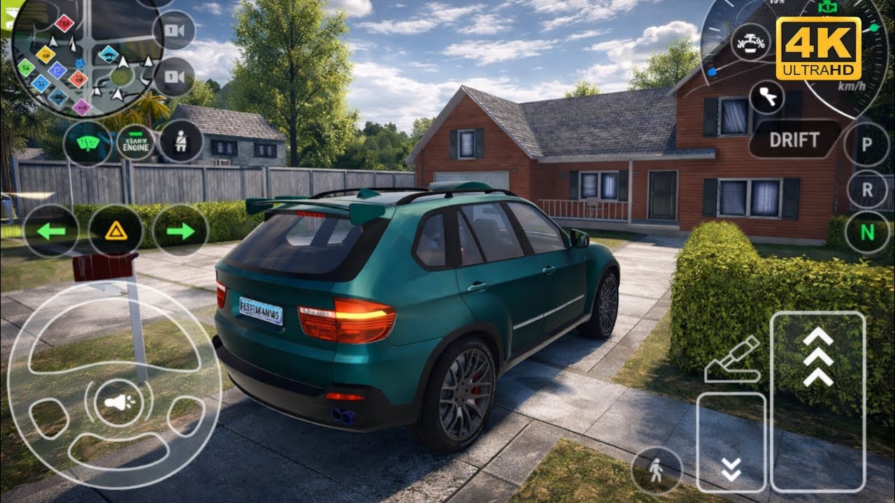 BMW X5 |Car Parking Driving School Gameplay |4k Ultra graphics 