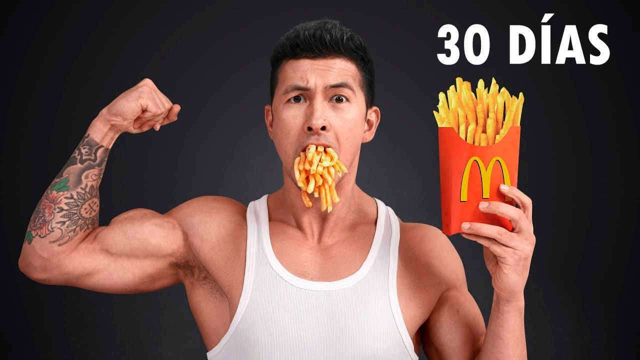 ¿Qué tan malo es McDonald's REALMENTE? (Experimento de 30 días)