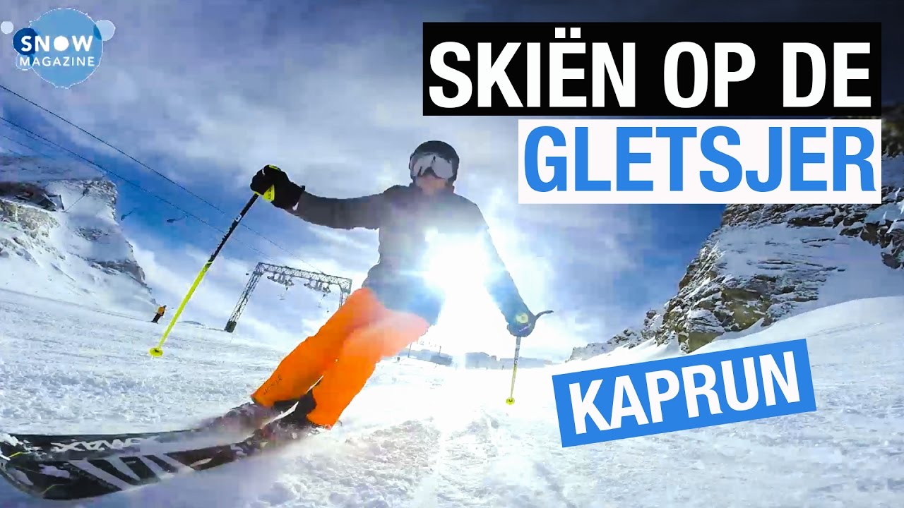 SKI&Euml;N OP DE GLETSJER