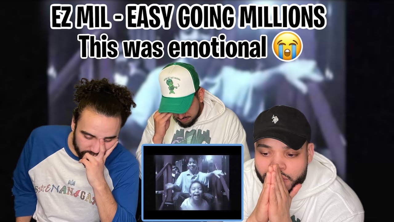 Americans React to Ez Mil - Easy-Going Millions (Lyric Video) REACTION! | THIS SONG HIT DIFFERENT!