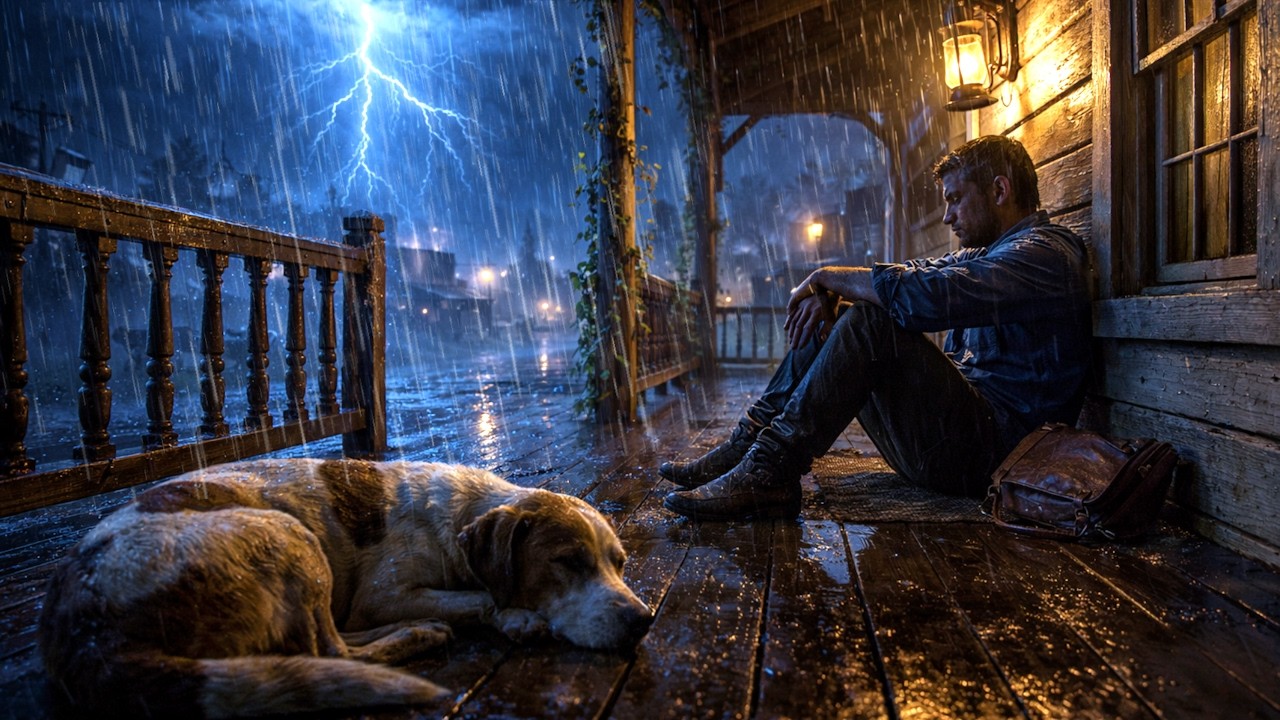 Night Thunderstorm for Deep Sleep | Heavy Rainstorm &Intense Thunder,Arthur Takes Shelter|RDR2 ASMR