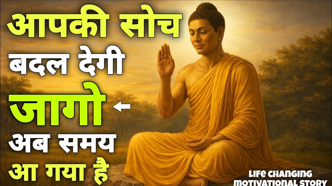 गौतम बुद्ध की यह शिक्षा आपकी सोच बदल देगी | Buddha Motivation Story in Hindi | Life Changing Speech