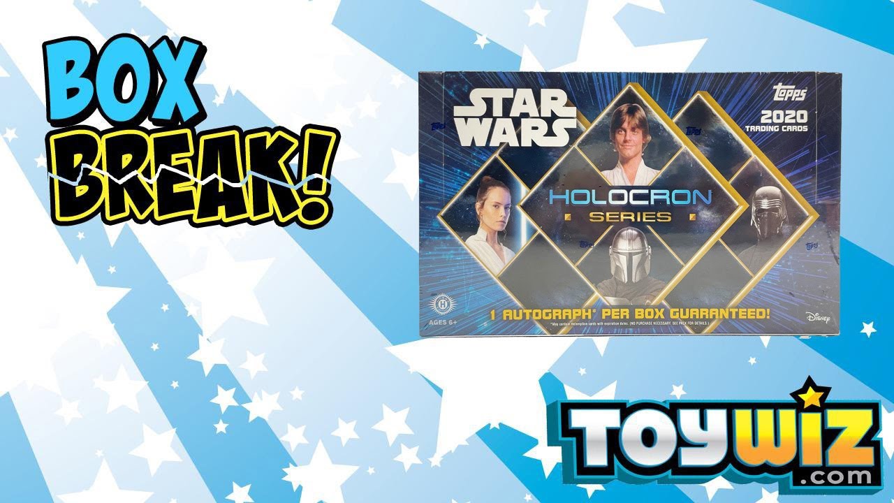 2020 Topps Star Wars Holocron Series Box Break! (Huge Sketch Card Hit?!?)