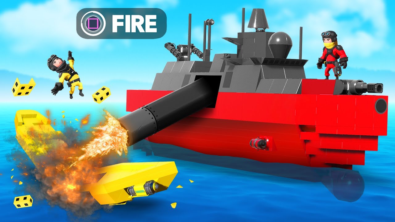 Build The BEST BOAT Challenge vs My Friends in Trailmakers!