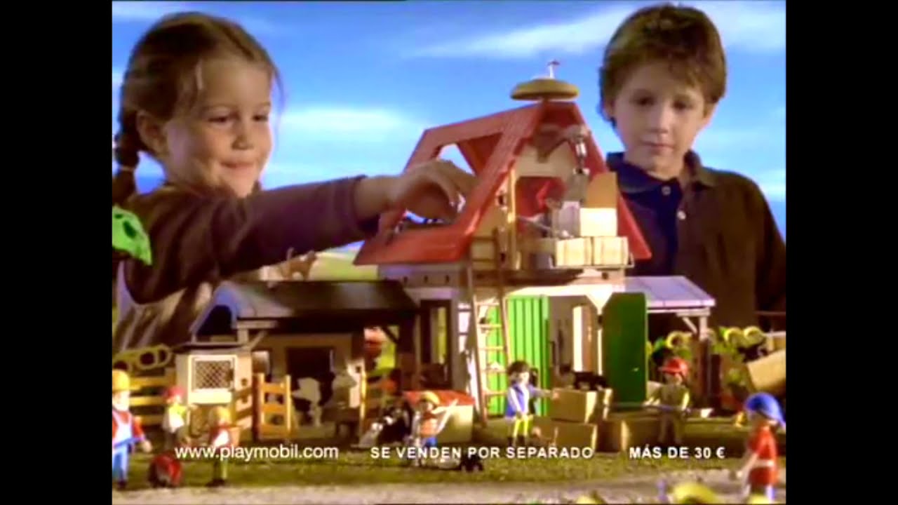 PLAYMOBIL - GRANJA - Anuncios de los 80, 90 y 2000 - Recopilación ESPAÑA