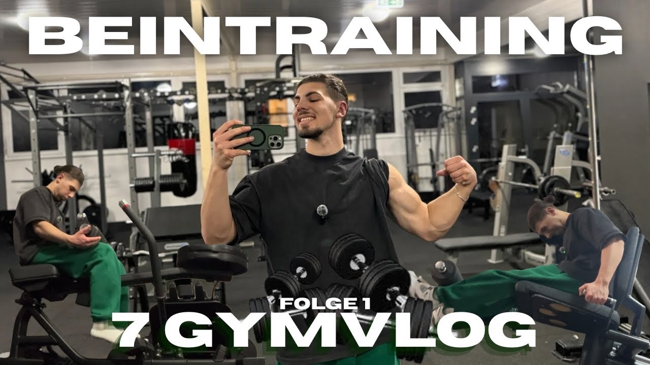 Heute werden Beine gefetzt | 7GYMVLOG 