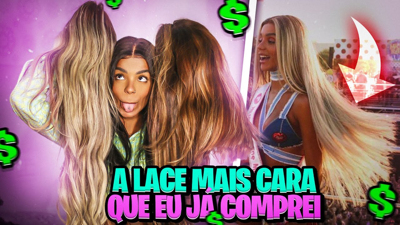 NUNCA COMPREI UMA LACE TÃO CARA 😱 | Brunna Gonçalves