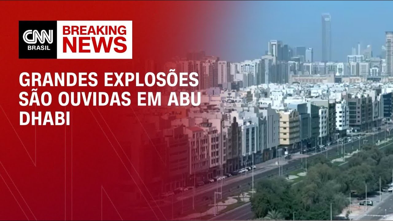 Fortes explosões são ouvidas em Abu Dhabi após ameaça de mísseis e drones | BASTIDORES CNN