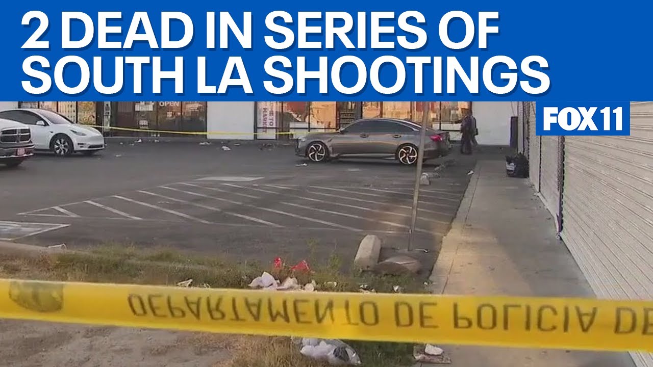 Series of shootings under investigation in South LA  | FOX 11 LA
