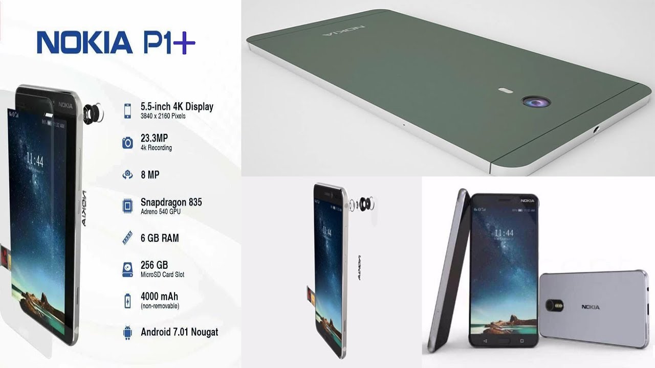 Nokia P1 Plus Upcoming 2018 Review