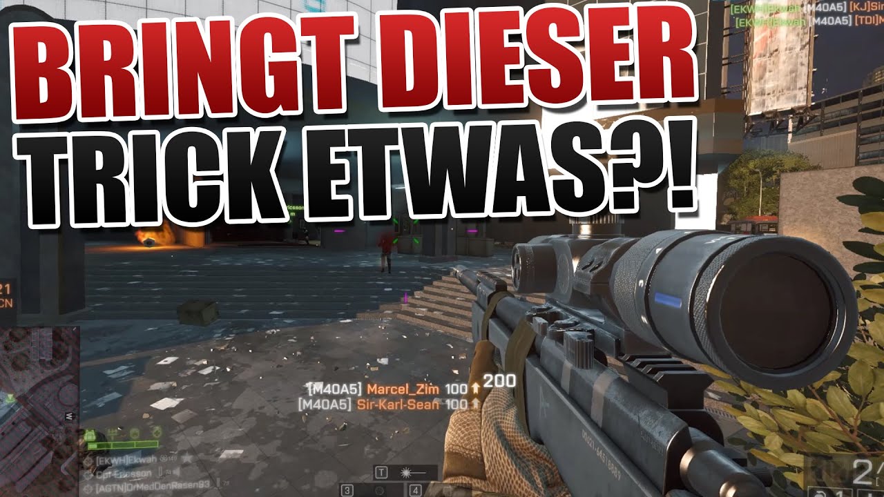Mit diesem Trick besser snipen... Battlefield 4