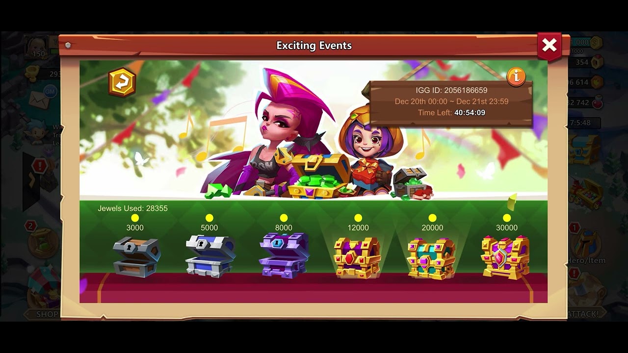 Clash of lords 2 Spending more jewels and upgrading equipments