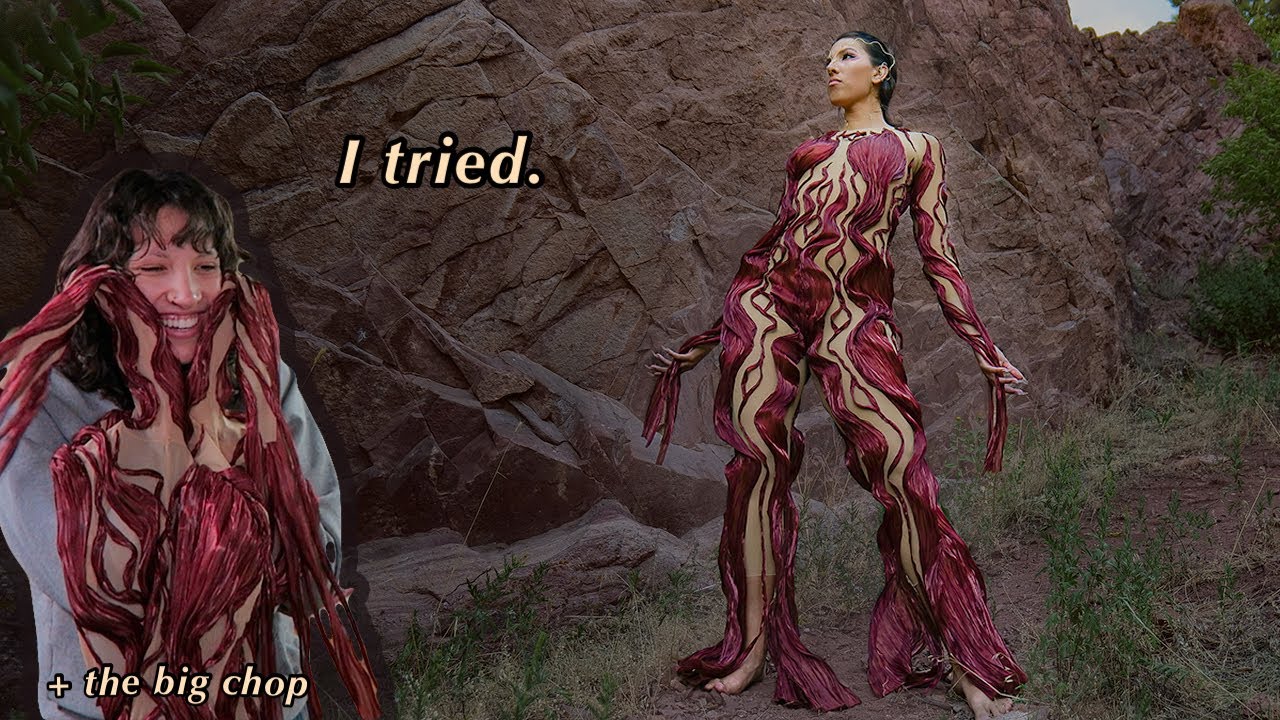 Trying to Make Haute Couture Inspired by Iris Van Herpen - Part 3