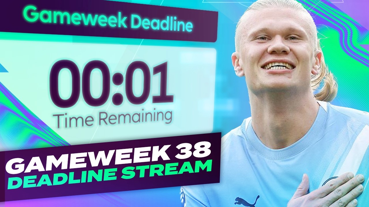 TEAM LEAKS?!?! 🤔 FPL DEADLINE STREAM GAMEWEEK 38 🔥 | Fantasy Premier League Tips 2025/26