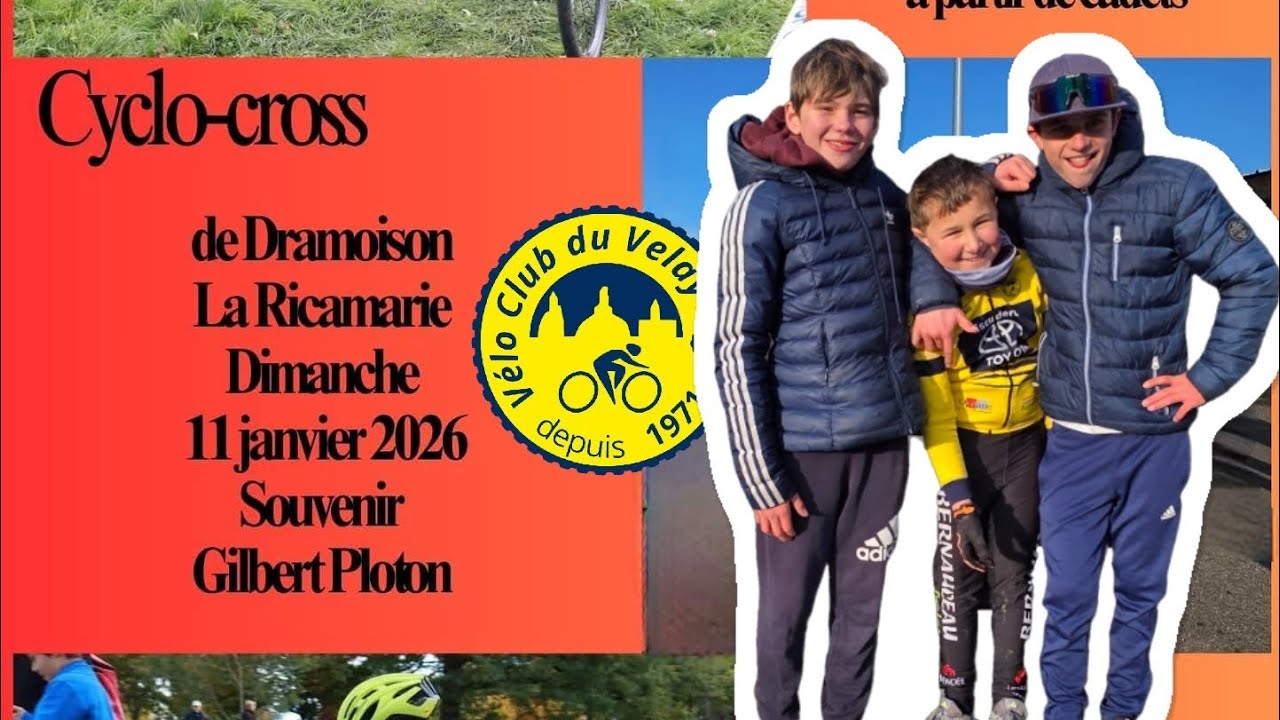 🚵‍♀️ Cyclo-cross Dramoison 11 01 2026.