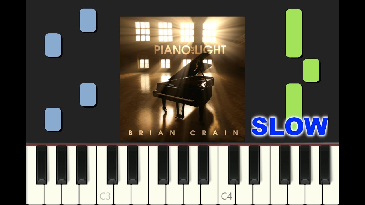 SLOW piano tutorial 