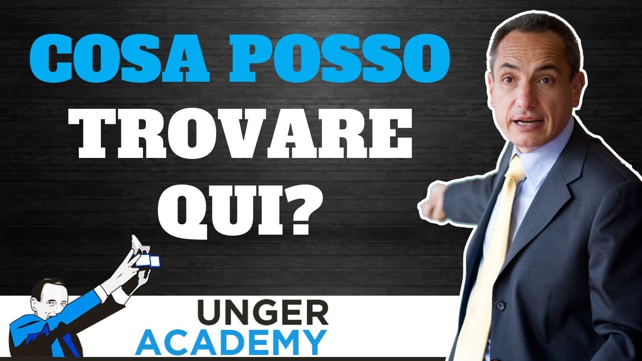 Cosa posso trovare qui? Cosa offre la Unger Academy per il mio trading?