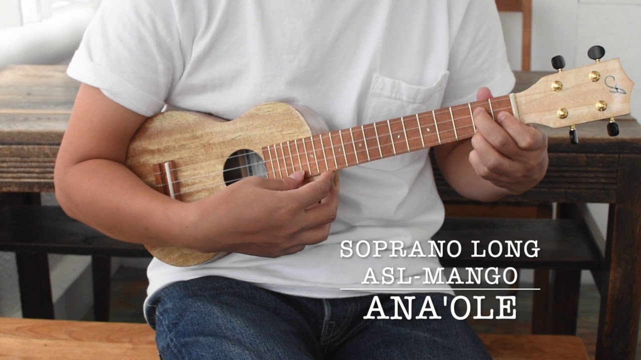 Ana'ole Soprano Longneck ASL-Mango