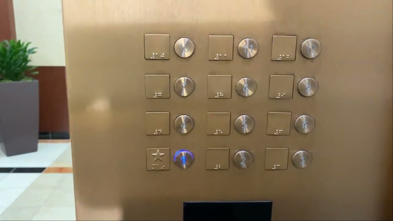 Dover Traction Elevators (Modded By Fujitec) At Prestonwood Tower