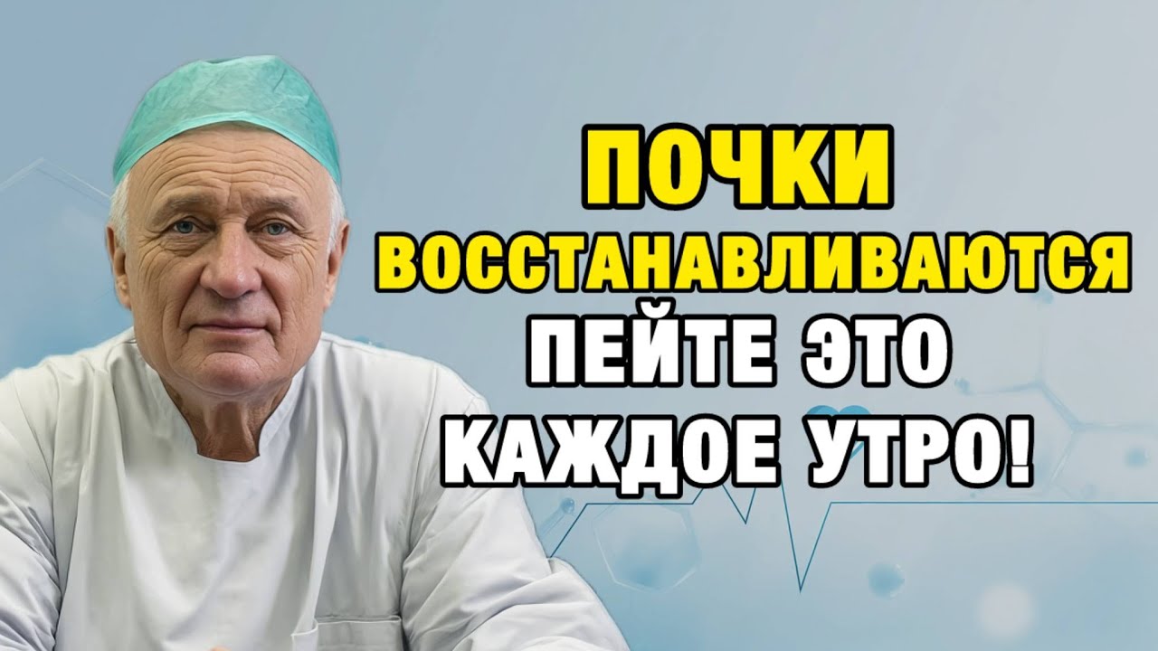 Не пейте таблетки для почек! Пока не узнаете этот простой метод.