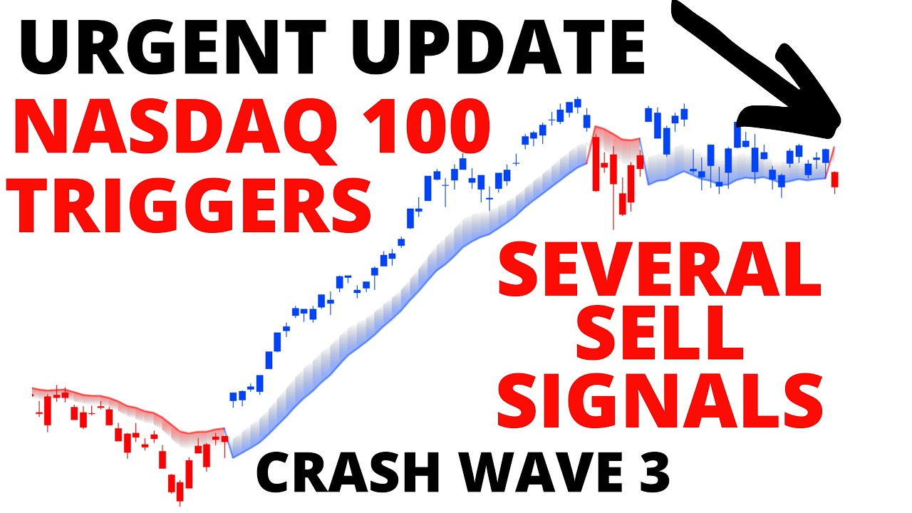 URGENT UPDATE:  NASDAQ 100 Triggers Several Sell Signals - CRASH WAVE 3 UNDERWAY - Watch Immediately