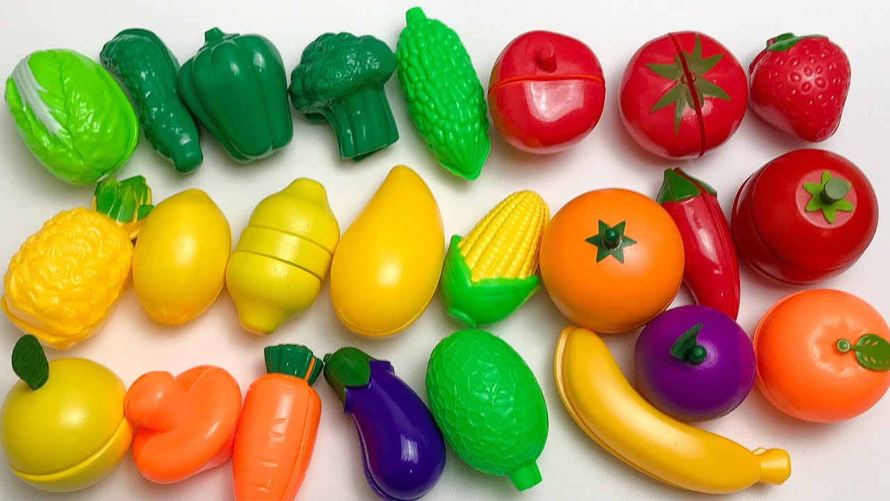 Relaxing Cutting Fruits and Vegetables | Satisfying Video ASMR