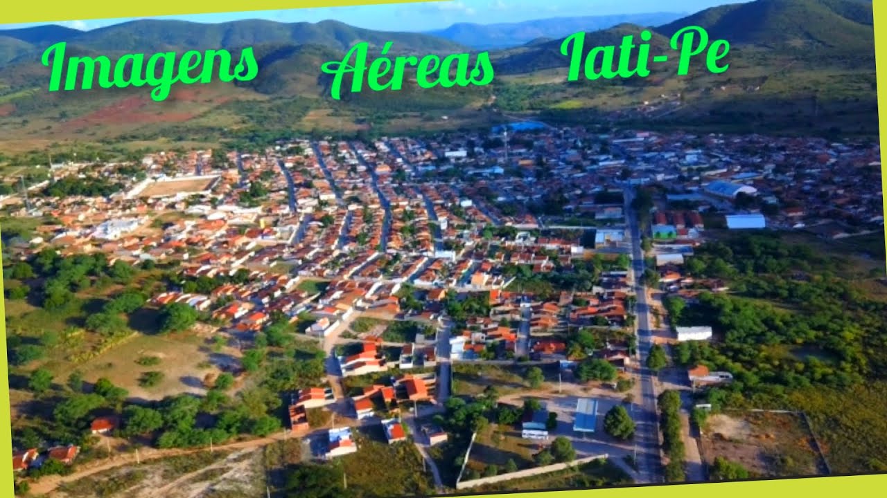 IMAGENS AÉREAS DA CIDADE IATI PERNAMBUCO