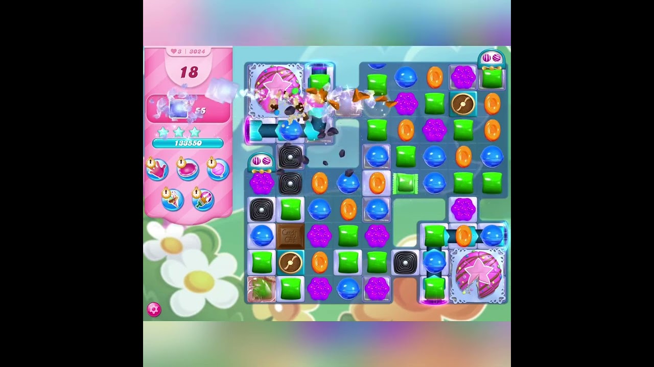 Candy Crush Saga 🍭🍬 - Level 3021 ⚡️Level 3022 ✨Level 3023 🌟Level 3024 ⭐️Level 3025 - 🍭🍬