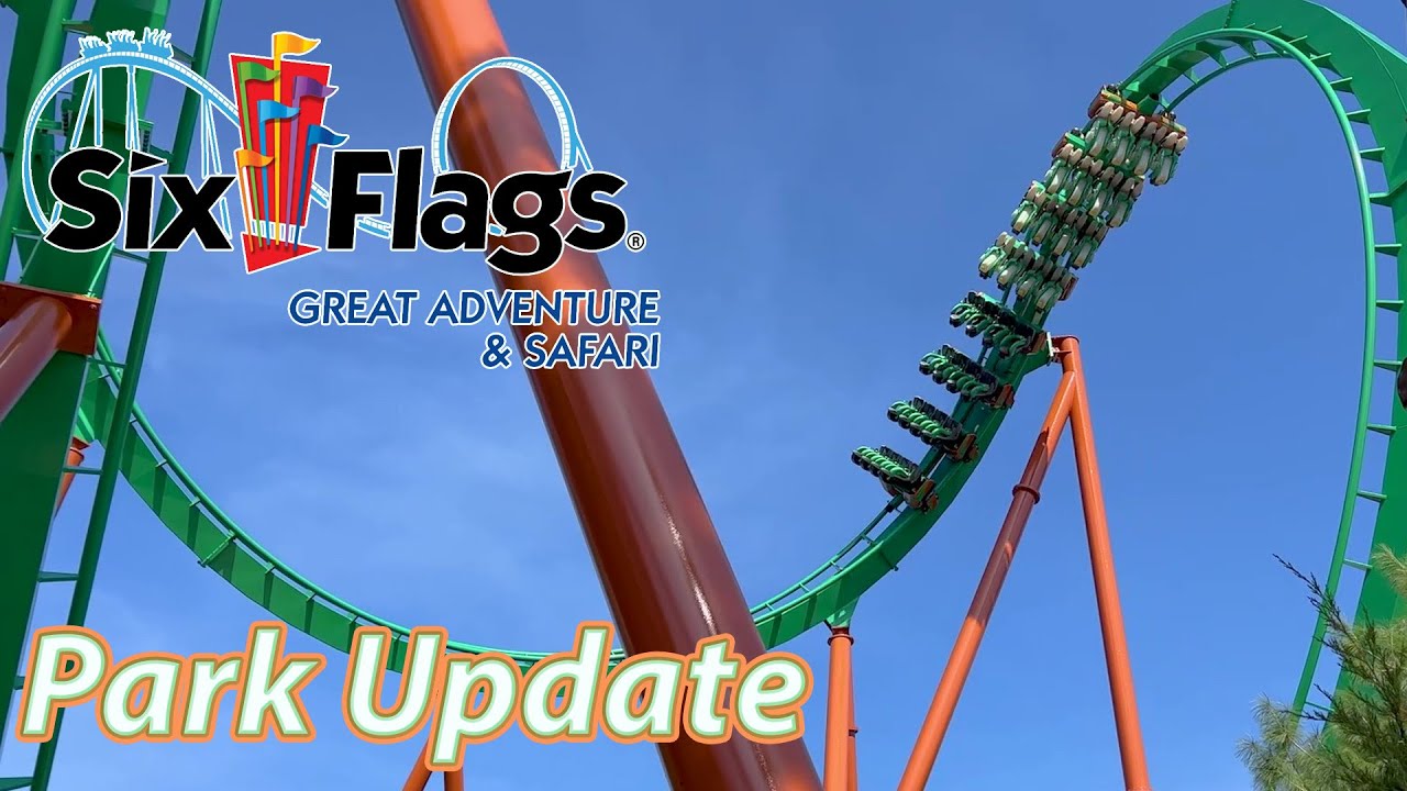 Six Flags Great Adventure Opening Day | Park Update | April 2nd, 2022