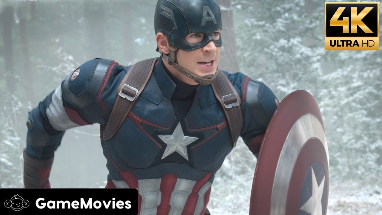Captain America Super Soldier (2011) 4K Movie All Cutscenes