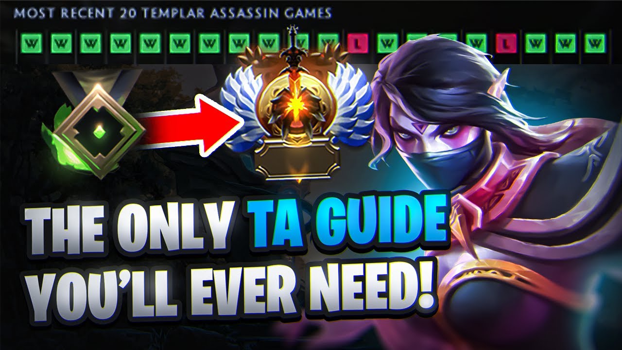 Как играть за Templar Assassin и достичь бессмертия | Руководство по 3K+ играм на TA