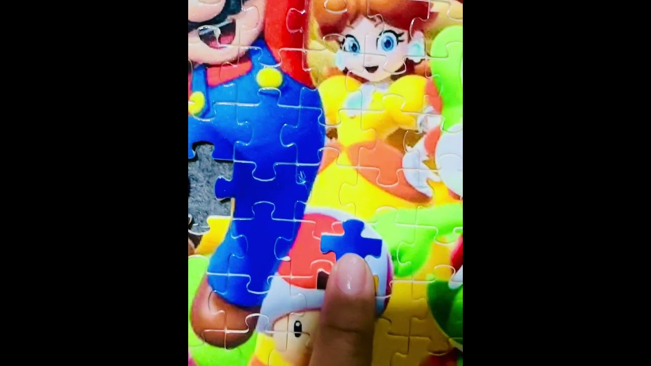 Supermario Puzzle Challenged 200 pcs #shorts #trending #puzzle #fyp #toys #funny #mario #asmr d65