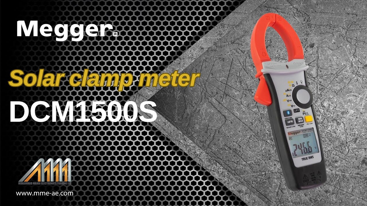 How to Use the Megger DCM1500S | Complete Solar Clamp Meter Guide