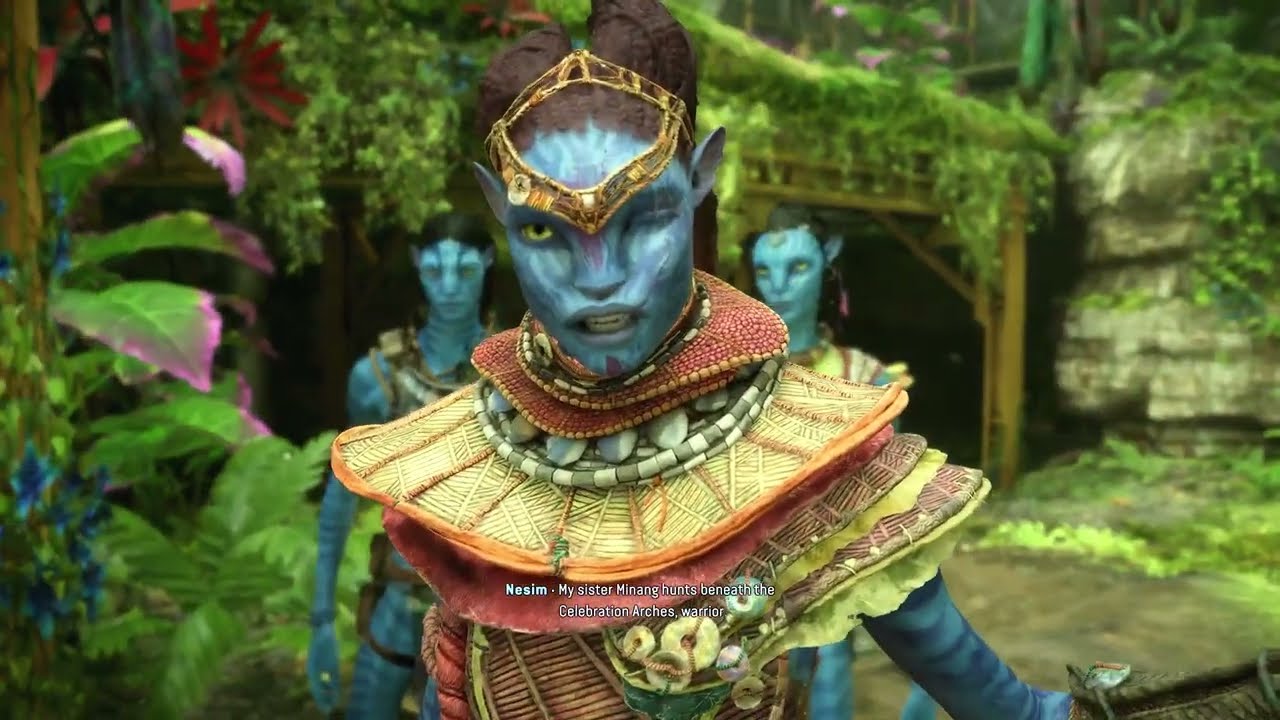 Avatar Frontiers Of Pandora The Wandering Clan Talk To Alma/Resistance Headquarters