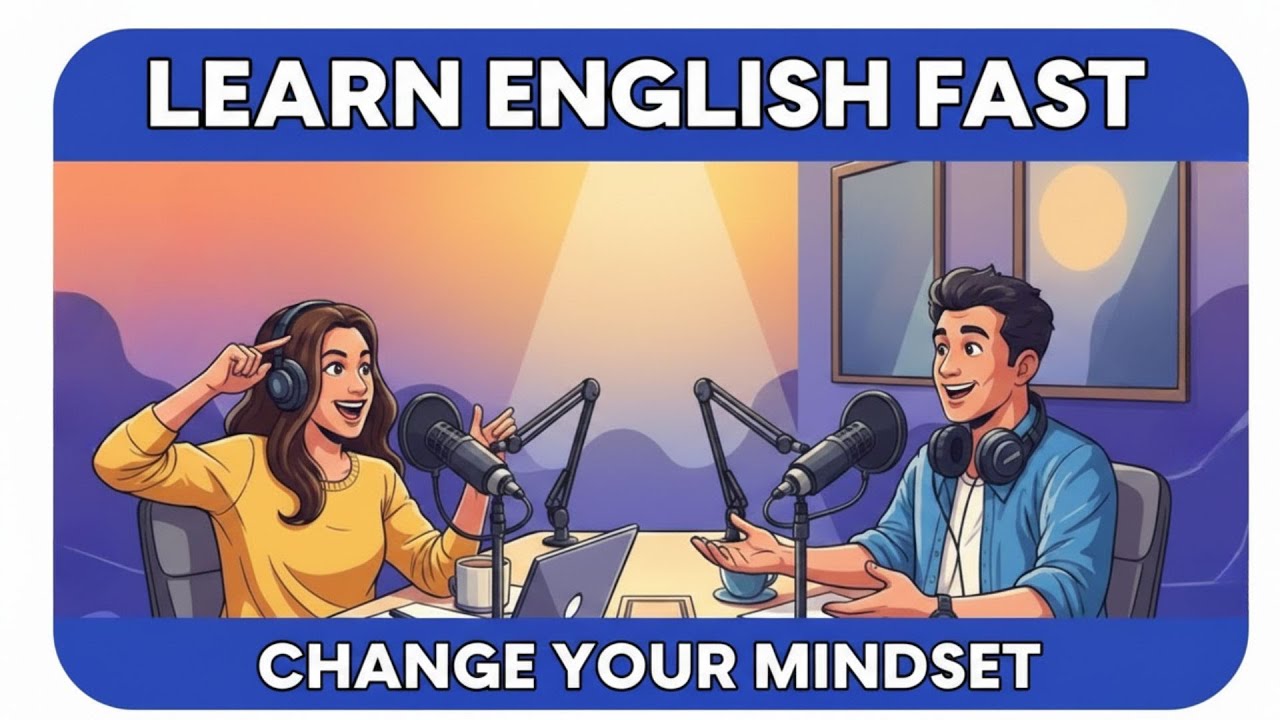 Learn English Fast | Change Your Mindset & Stop Negative Thinking | Easy English Conversation