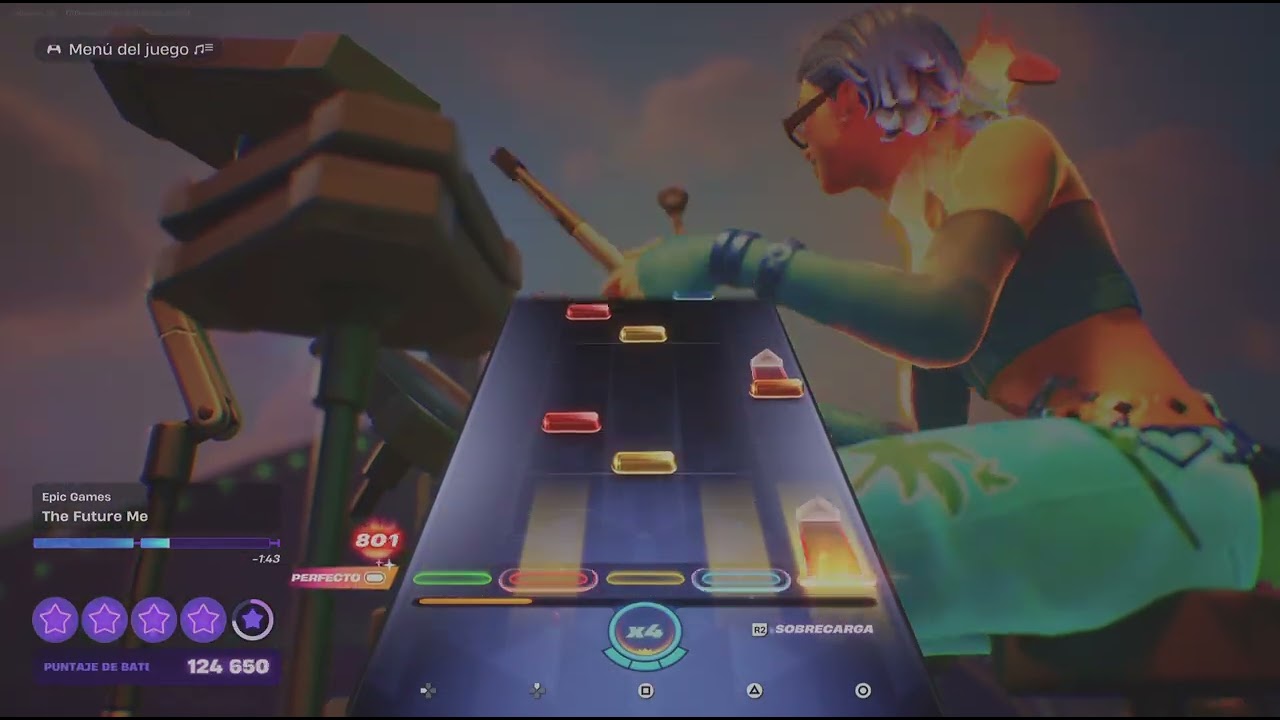 Fortnite Festival - The Future Me by Epic Games - on drums