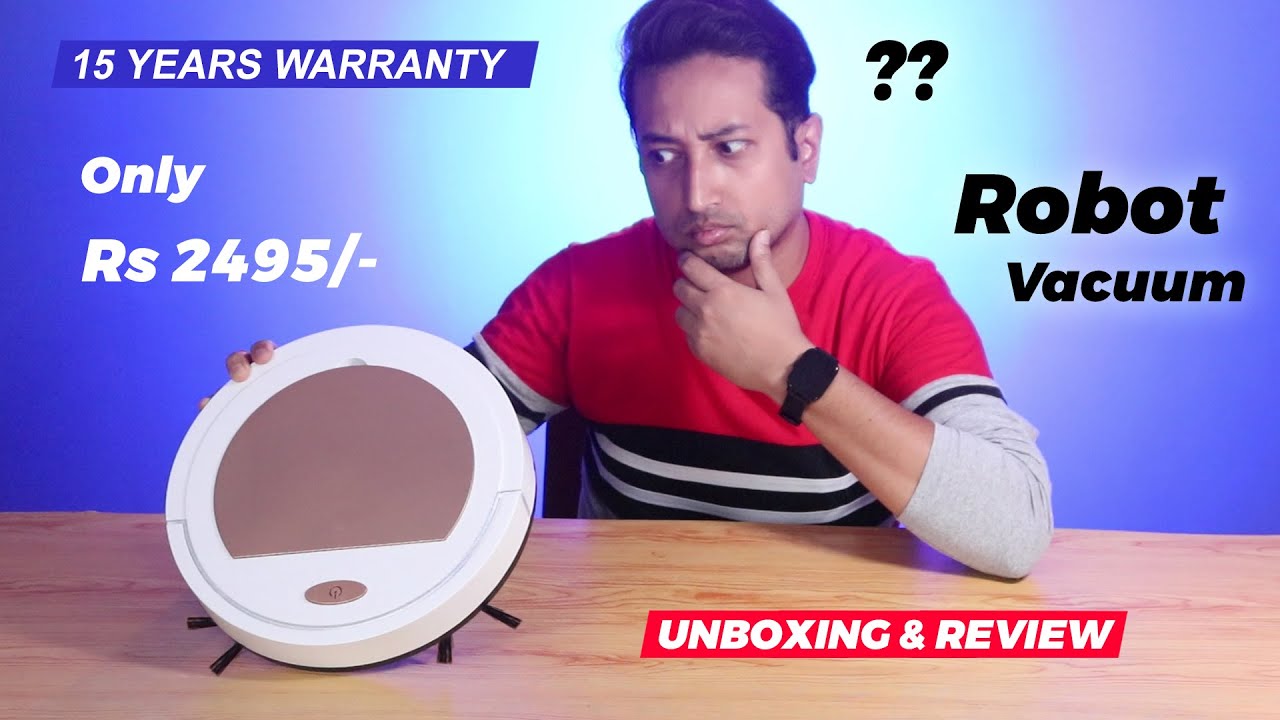 Cheapest Robot vacuum cleaner under 3000 in India | Cheap Robotic vacuum cleaner Review in Hindi