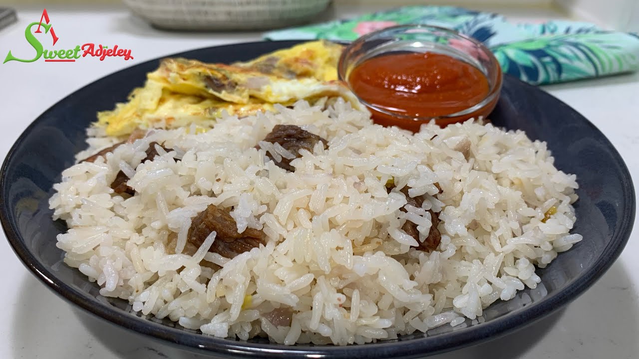 THE BEST WAY TO MAKE TOOLOO BEEF ANGWAMU |  OMO KE FOR | ONE POT GHANAIAN BRAISED RICE RECIPE